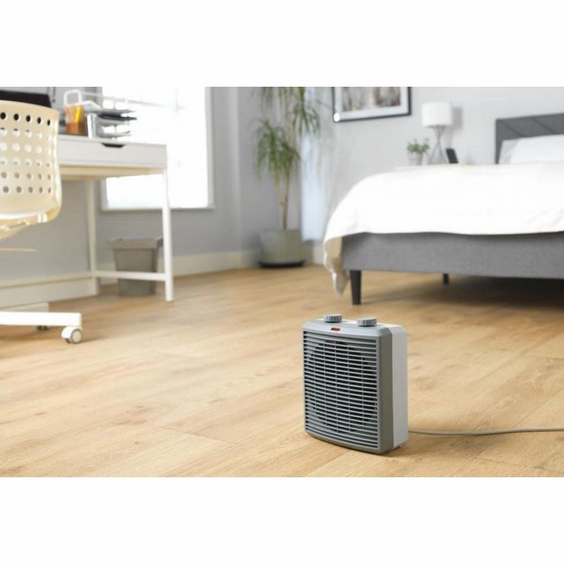 Dimplex 2kW Upright Fan Heater - Dark Grey & Light Grey | DEUF2N