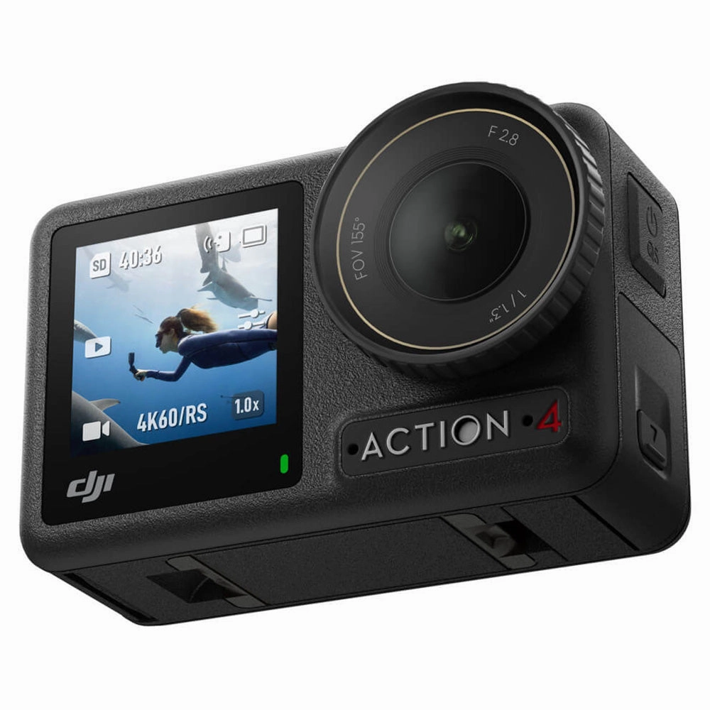 DJI Osmo Action 4 Camera Adventure Combo - Black | CP.OS.00000270.01