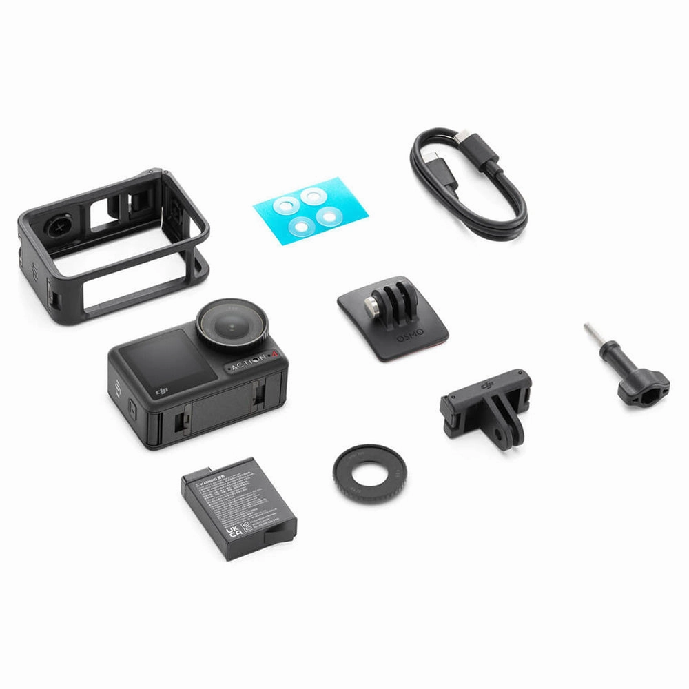 DJI Osmo Action 4 Camera Standard Combo - Black | CP.OS.00000269.01