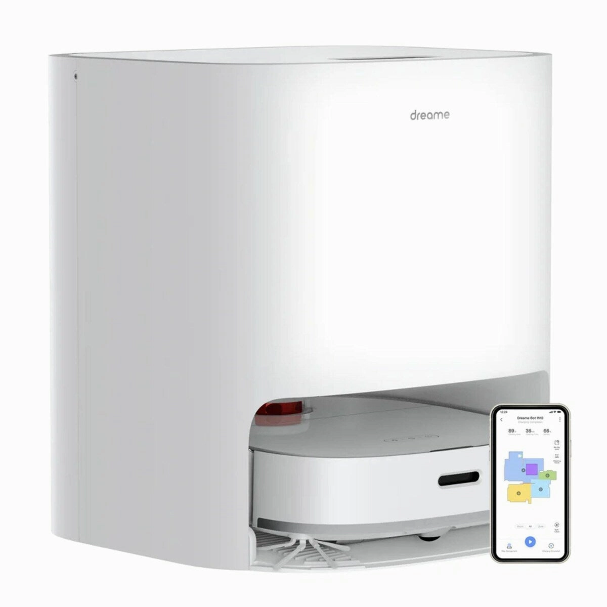 Dreametech Bot W10 Self-Cleaning - White