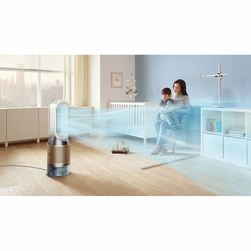 Dyson 90 Degree Oscillation 3 IN 1 Air Purifier - Nickel & Gold | PH04