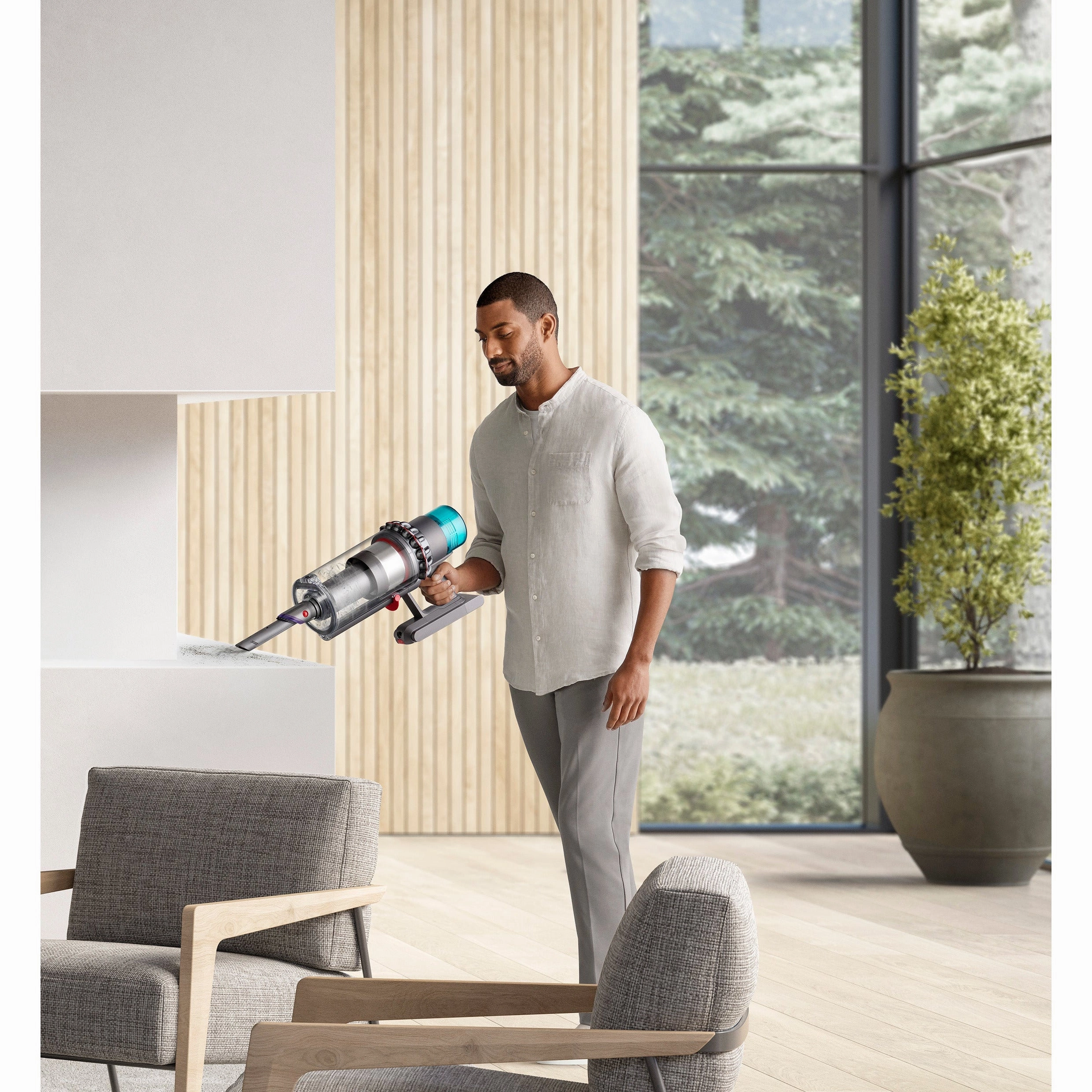 Dyson Gen 5 Detect Cordless Vacuum Cleaner - Iron/Purple | GEN5DETECT