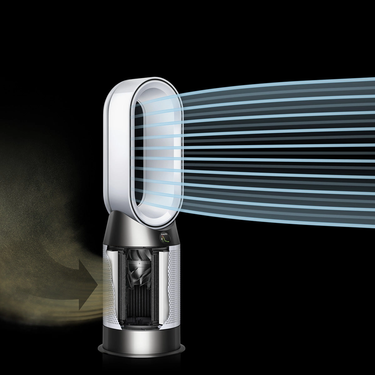 Dyson Hot   Cool Gen1 Air Purifier - White & Silver | HP10