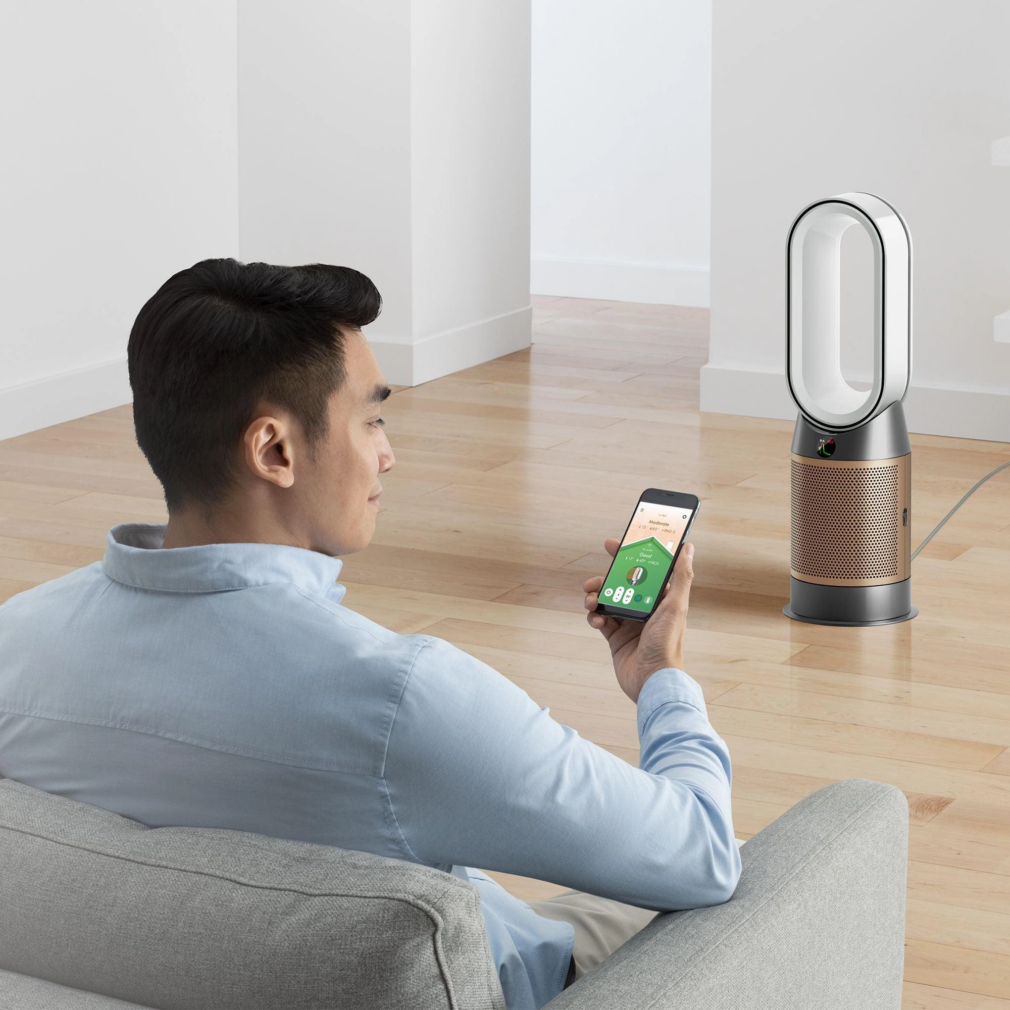 Dyson Pure Hot   Cool Formaldehyde Air Purifying Fan Heater | HP09