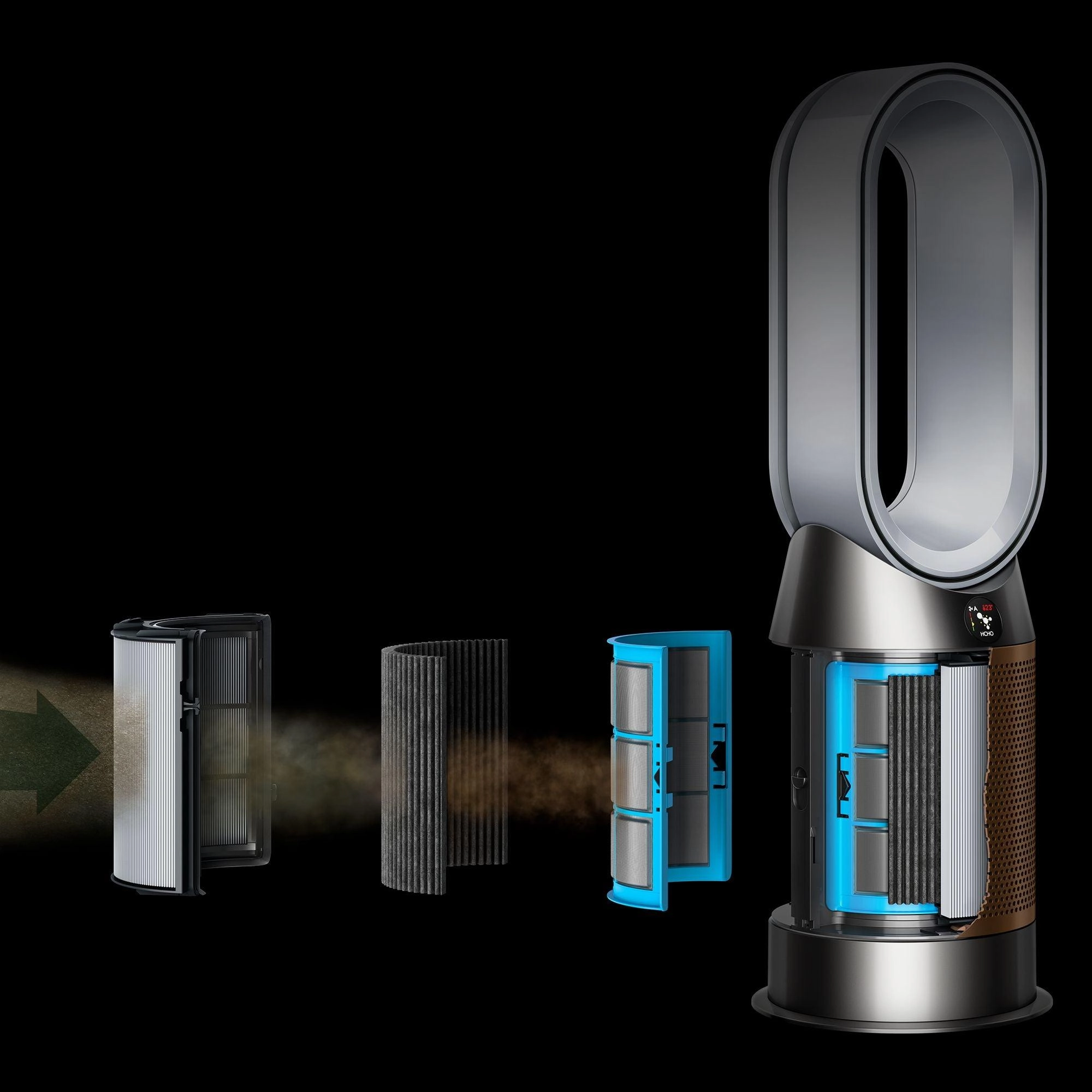 Dyson Pure Hot   Cool Formaldehyde Air Purifying Fan Heater | HP09