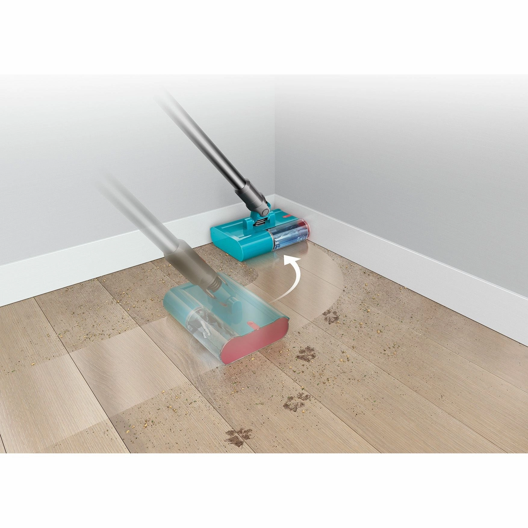 Dyson V15s Detect Submarine Cordless Vacuum Cleaner - Nickel & Blue | V15SUBMARINE