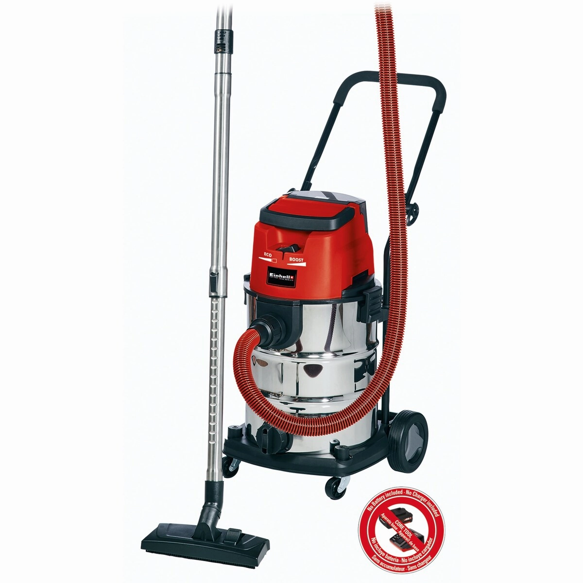 EINHELL TE-VC 36/30 Li PXC 36V Cordless Wet/Dry Shop Vacuum. Tool Only