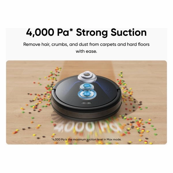 Eufy G50 Hybrid Robot Vacuum Cleaner - Black | T2212V11