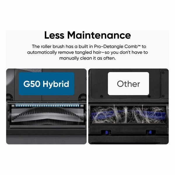 Eufy G50 Hybrid Robot Vacuum Cleaner - Black | T2212V11