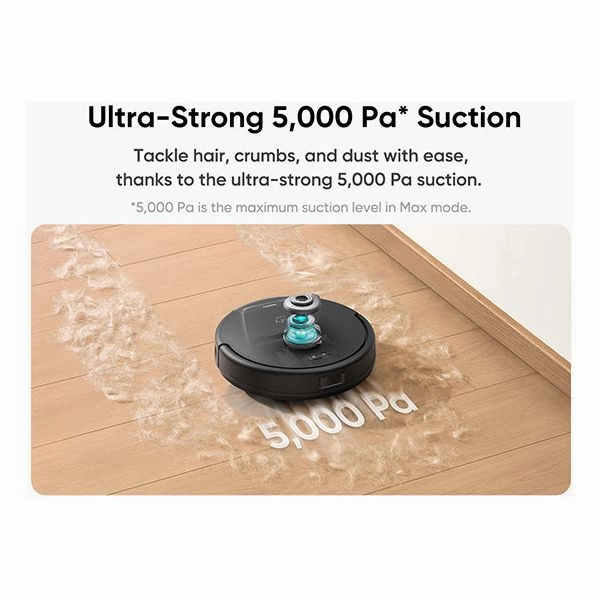 Eufy L60 Hybrid Robot Vacuum Cleaner - Black | T2268V11