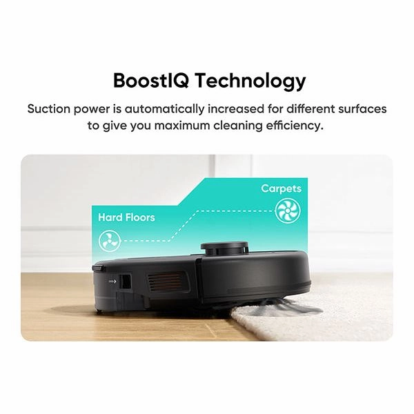 Eufy L60 Hybrid Robot Vacuum Cleaner - Black | T2268V11