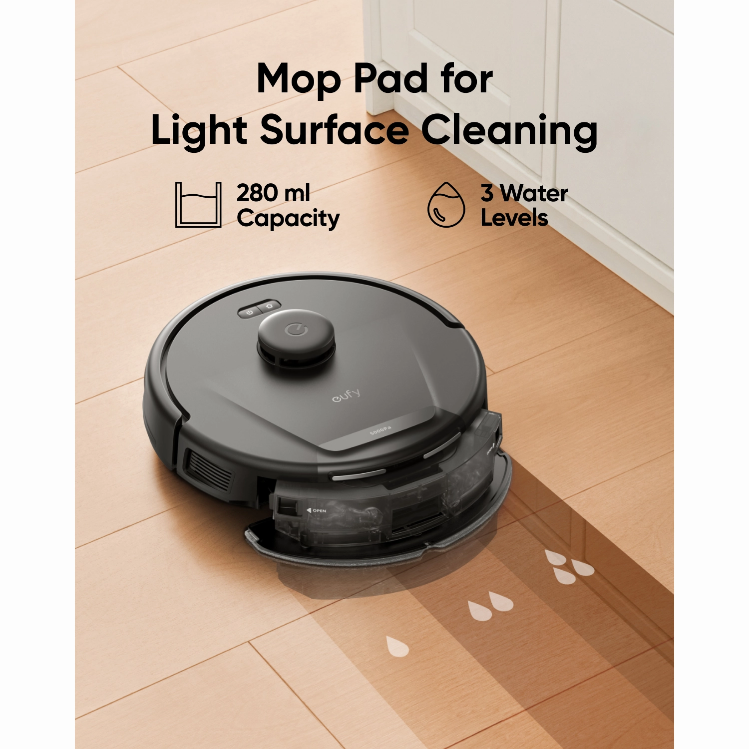 Eufy L60 Hybrid Robot Vacuum Cleaner - Black | T2268V11