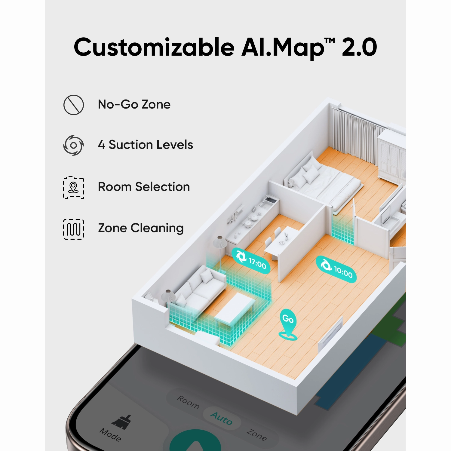 Eufy L60 Hybrid Robot Vacuum Cleaner with Self Cleaning Station - Black | T2278V11