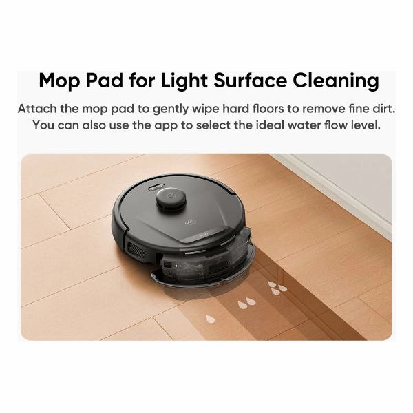 Eufy L60 Hybrid Robot Vacuum Cleaner with Self Cleaning Station - Black | T2278V11