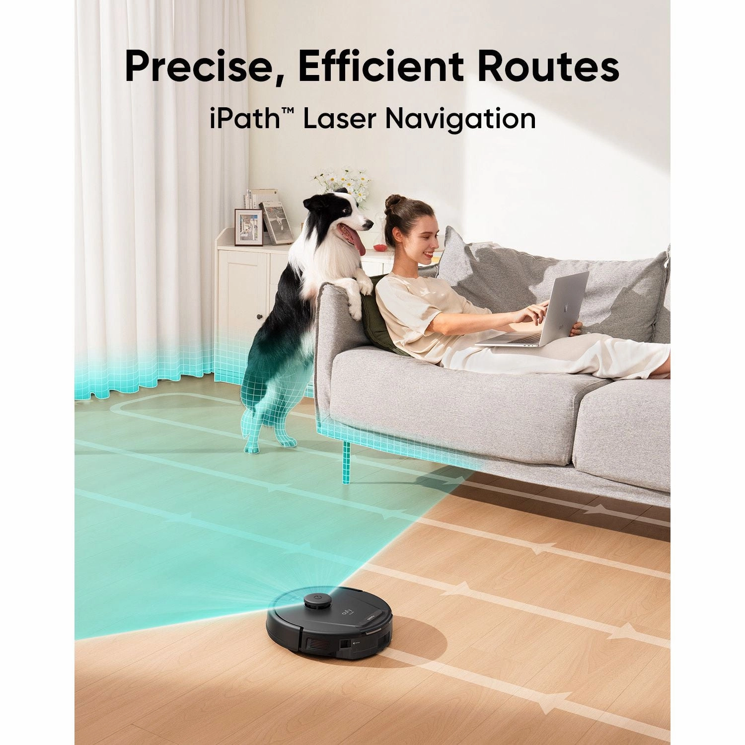 Eufy L60 Hybrid Robot Vacuum Cleaner with Self Cleaning Station - Black | T2278V11