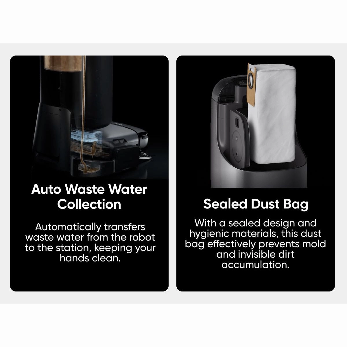 Eufy Omni S1 Pro   Filters Robot Vacuum Cleaner - Black | T2080GA1