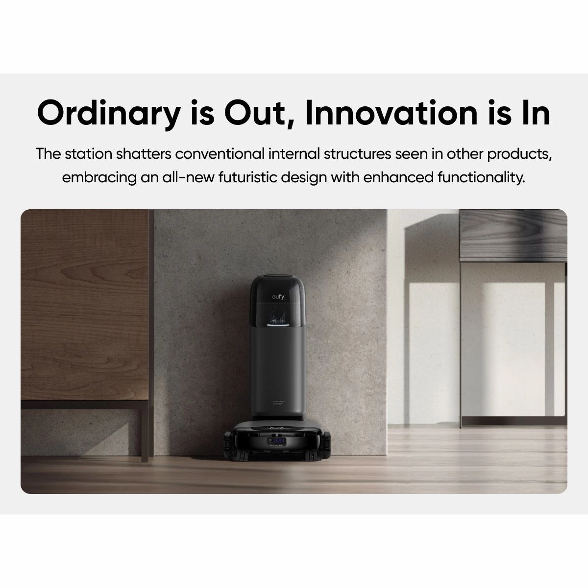 Eufy Omni S1 Pro   Filters Robot Vacuum Cleaner - Black | T2080GA1
