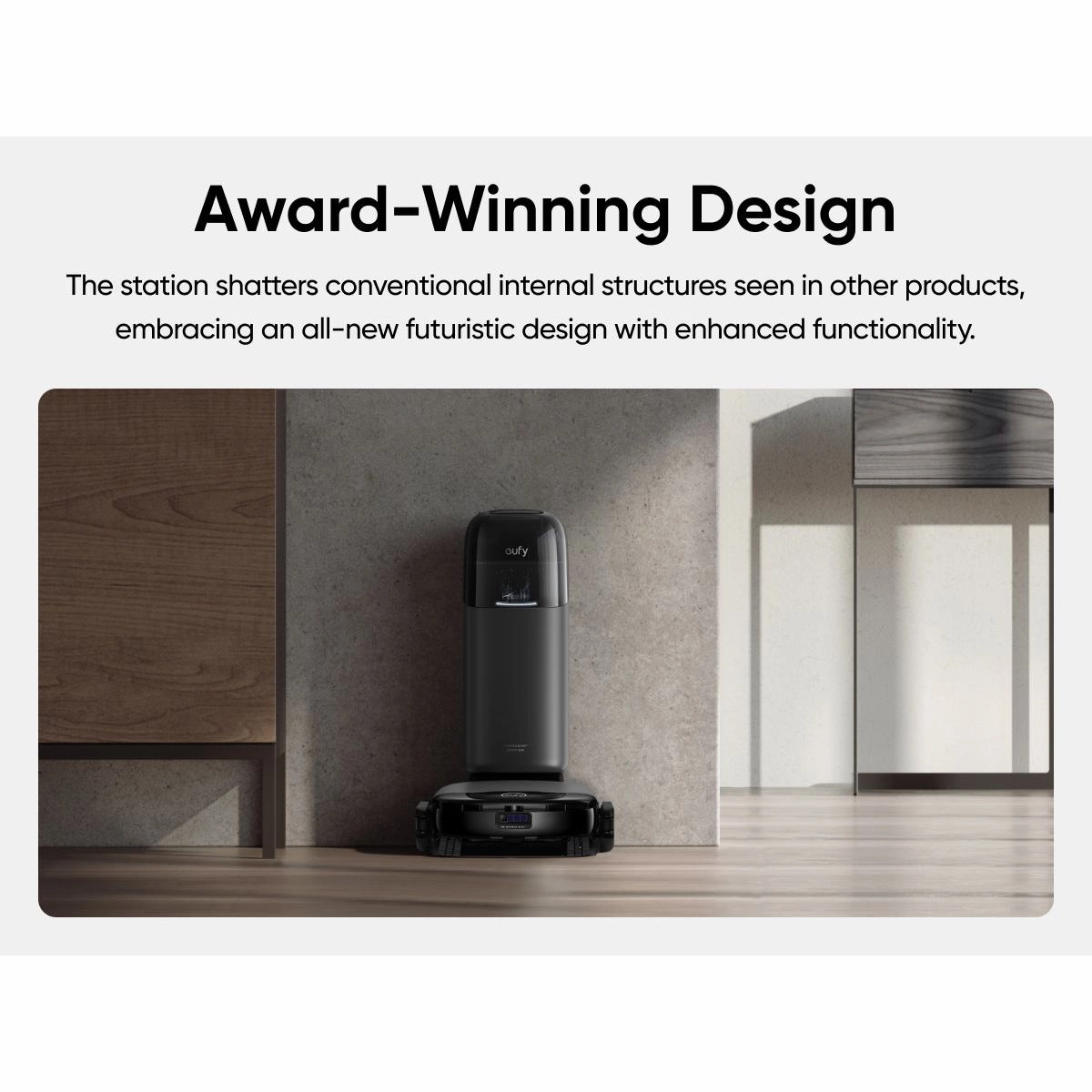Eufy Omni S1 Pro   Filters Robot Vacuum Cleaner - Black | T2080GA1