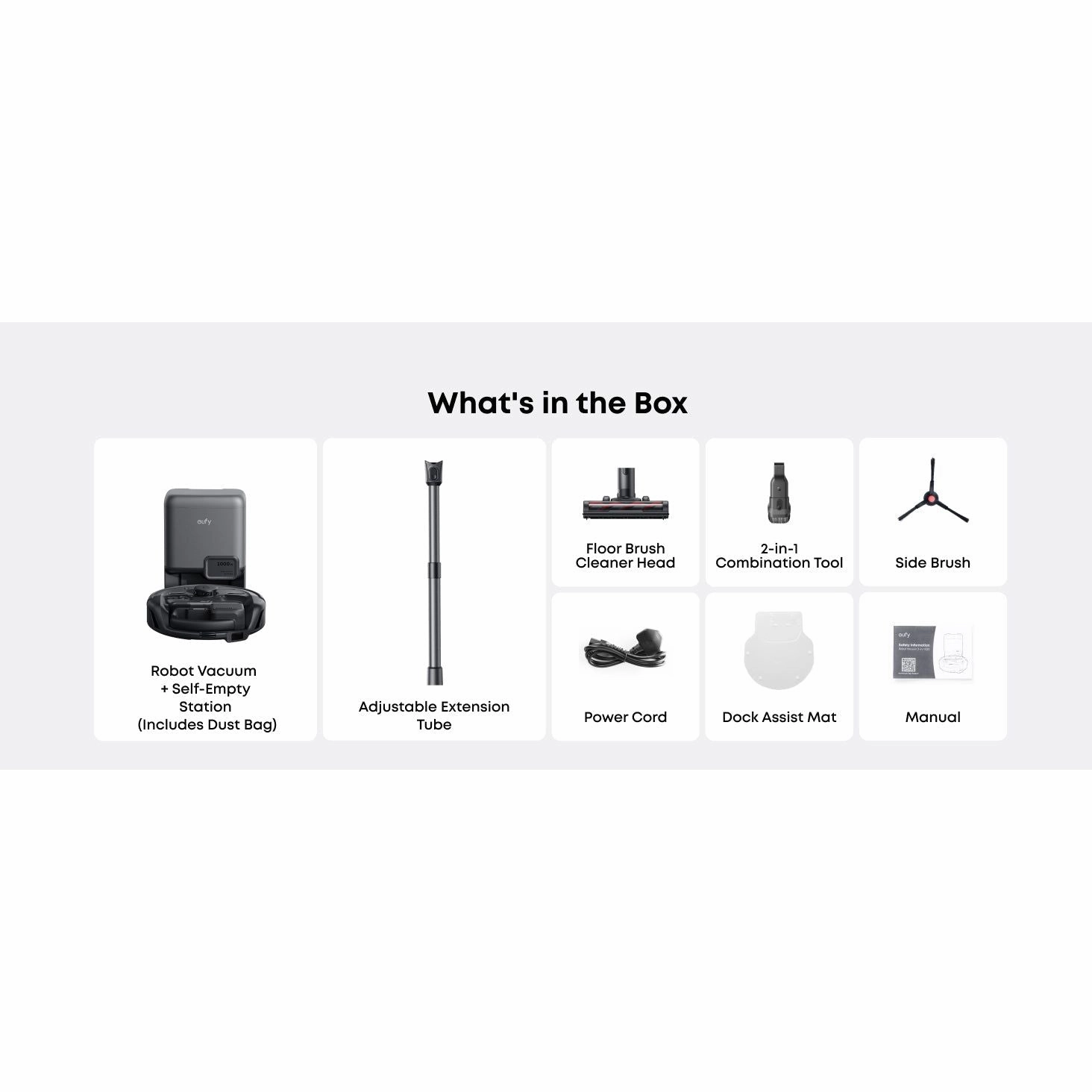 Eufy Robot Vacuum and Stick Vac 3 in 1 E20 | T2070G10