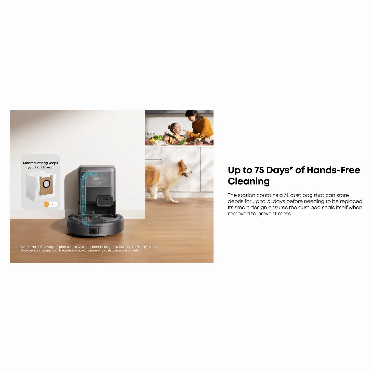 Eufy Robot Vacuum and Stick Vac 3 in 1 E20 | T2070G10