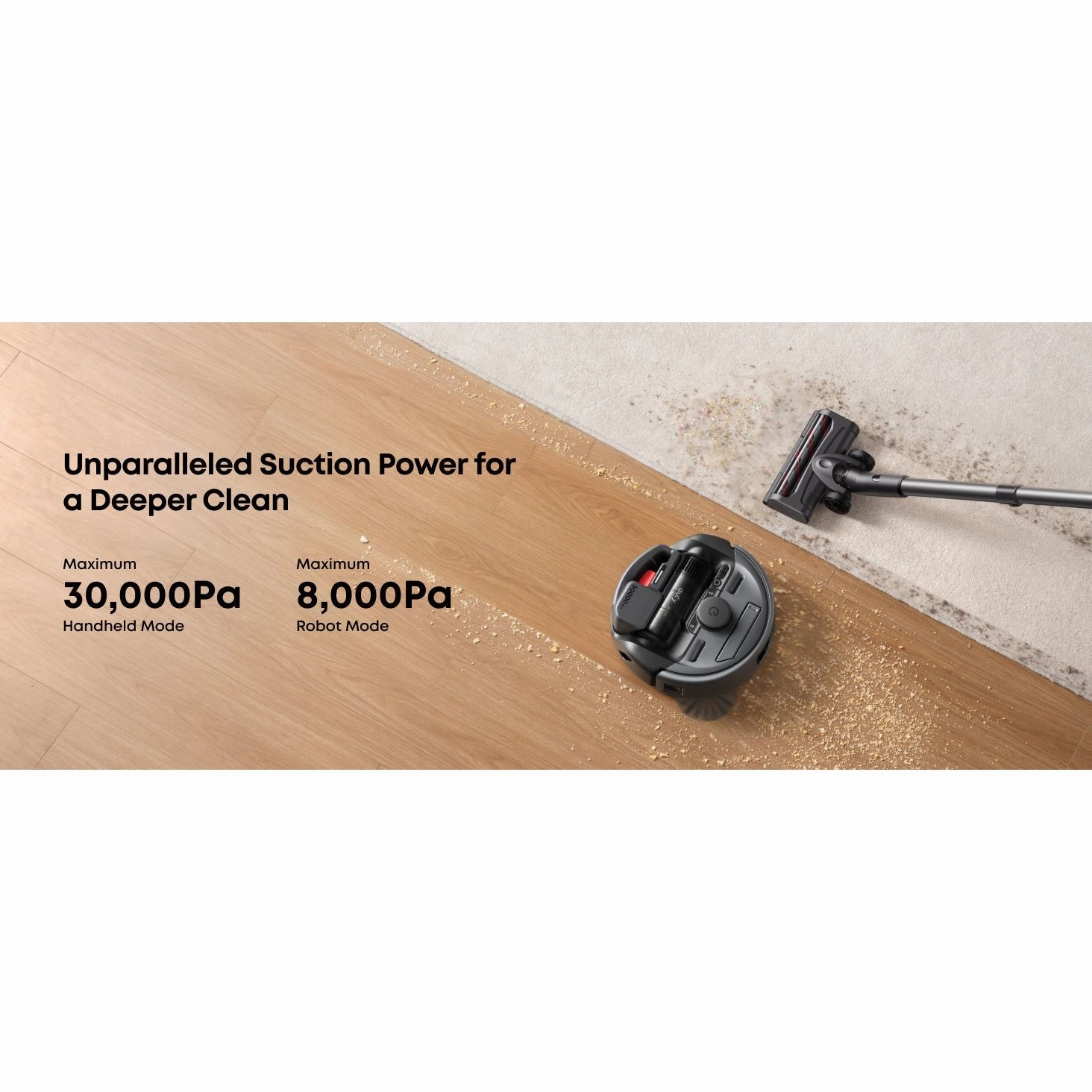 Eufy Robot Vacuum and Stick Vac 3 in 1 E20 | T2070G10