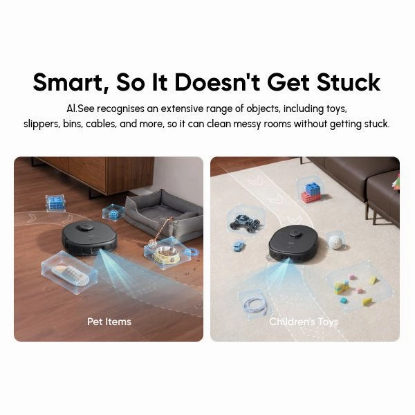Eufy X10 Pro Omni Bagless Robot Vacuum Cleaner with Self-Empty Station - Black | T2351V11