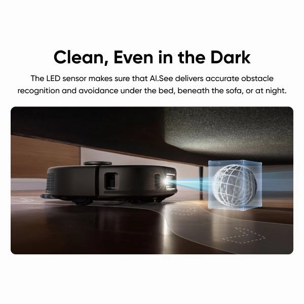 Eufy X10 Pro Omni Bagless Robot Vacuum Cleaner with Self-Empty Station - Black | T2351V11