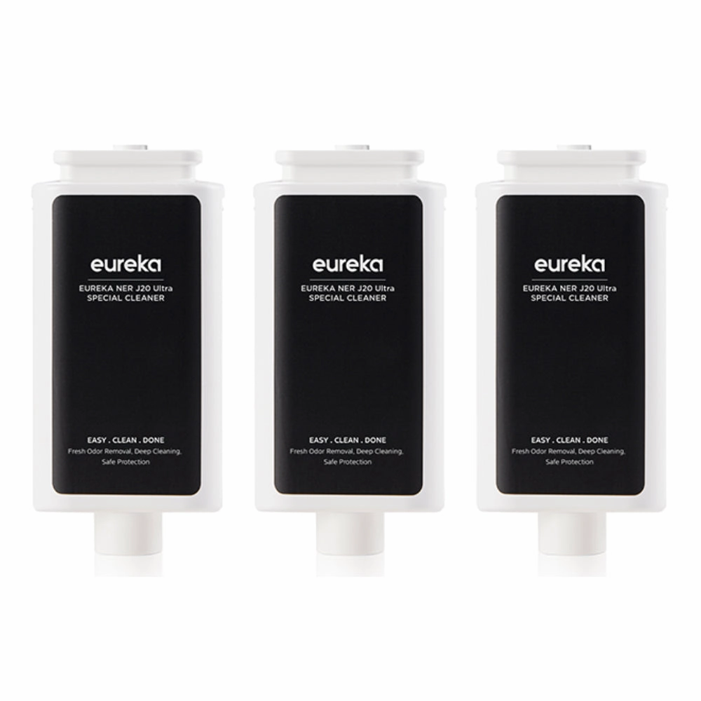 Eureka Authentic Cleaning solution x 3. Compatible for J20 Robot Vacuum Cleaner