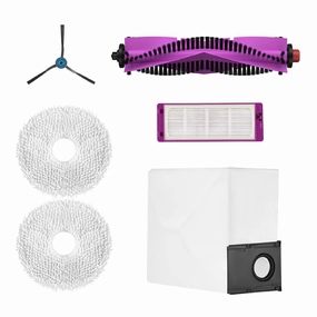Eureka J15 Pro Ultra Accessories kit Side Brush 1. Mop Pad 2 pcs. Roller Brush 1 pc. Filter 1 pc. Dust Bag 1 pc