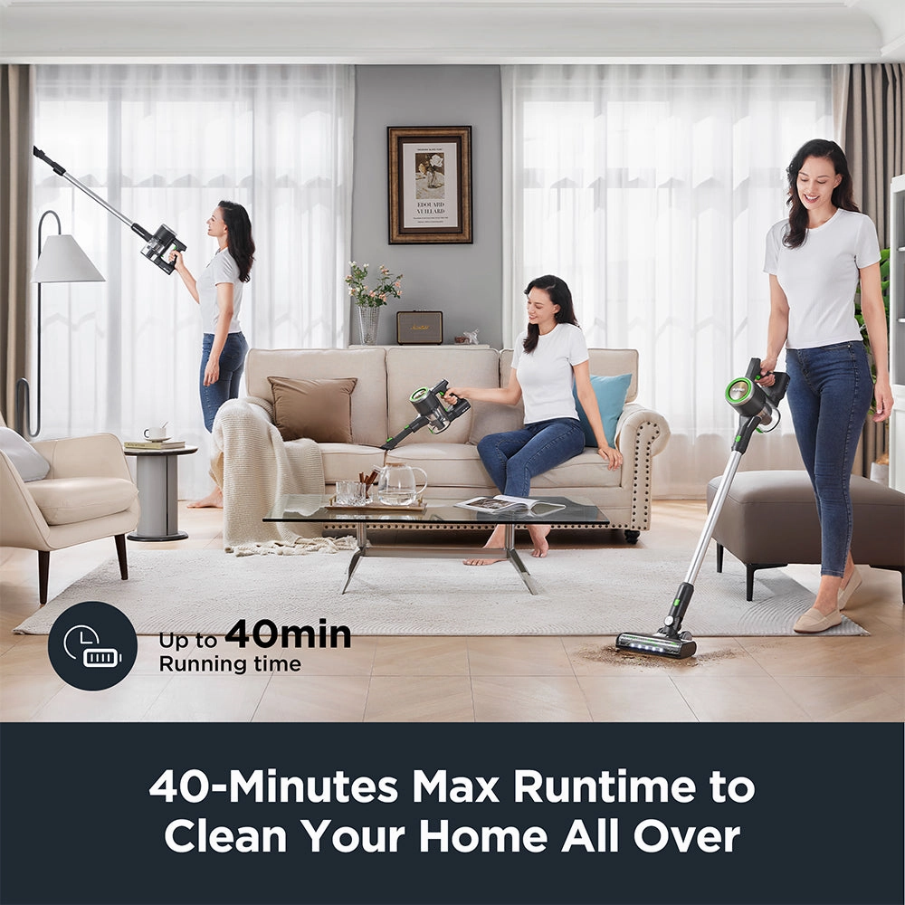 Eureka Lightweight Cordless Stick Vacuum Cleaner. RapidClean Ultra NEC370GR
