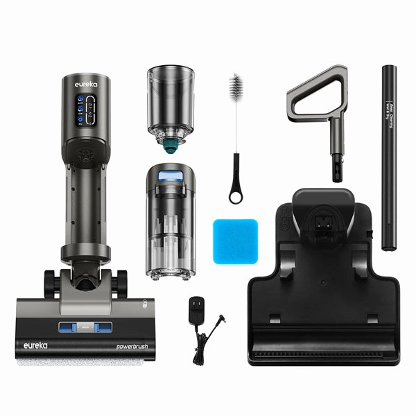 Eureka NEW430 Cordless Wet Dry Cleaner Self Cleaning Vacuum and Mop Combo