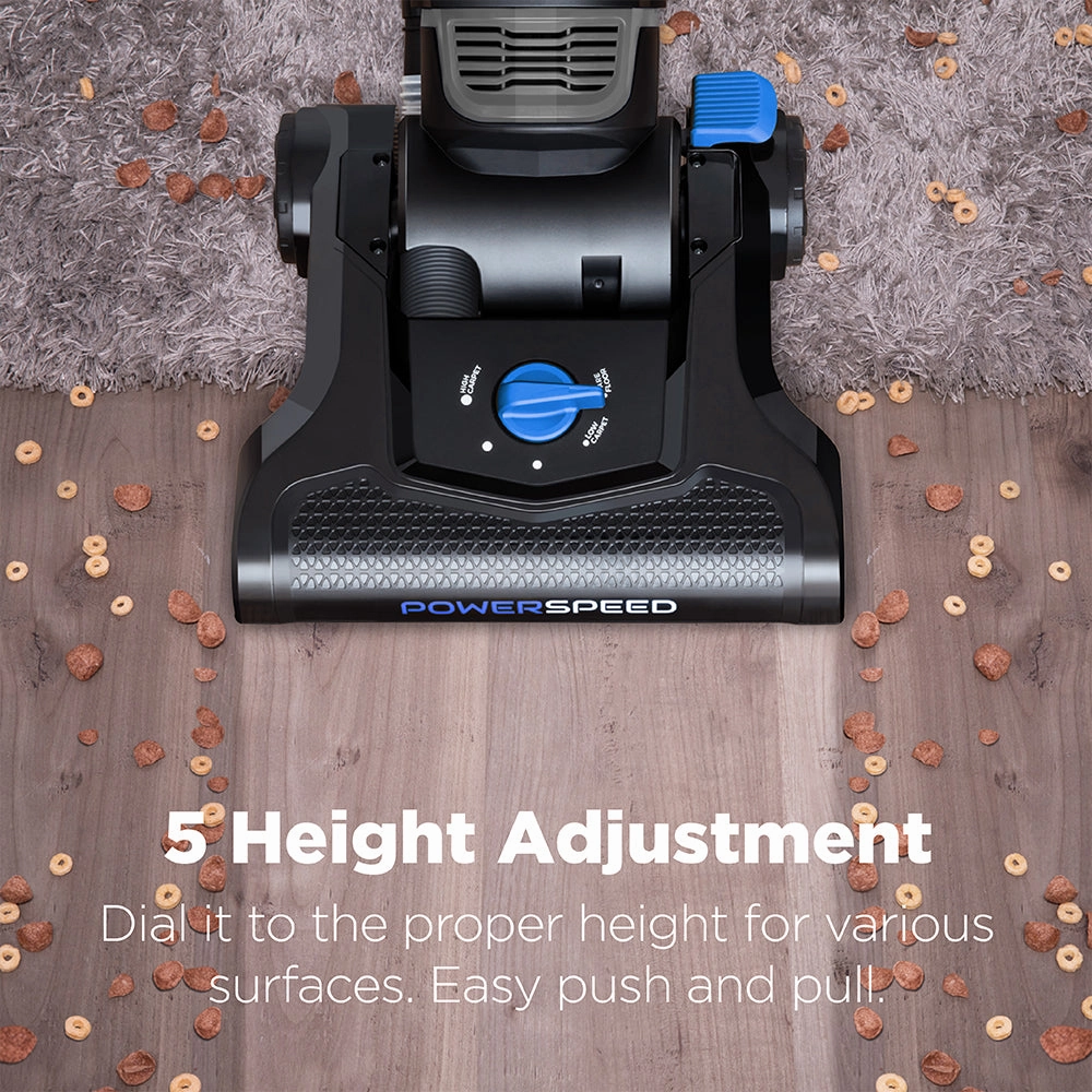 Eureka PowerSpeed Bagless Upright Vacuum Cleaner. Pet Turbo NEU181A