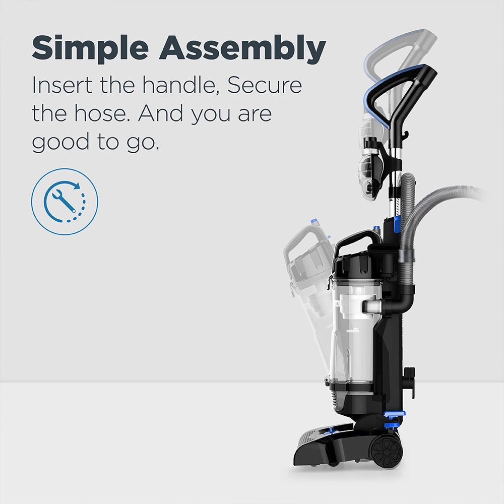 Eureka PowerSpeed Bagless Upright Vacuum Cleaner. Pet Turbo NEU181A