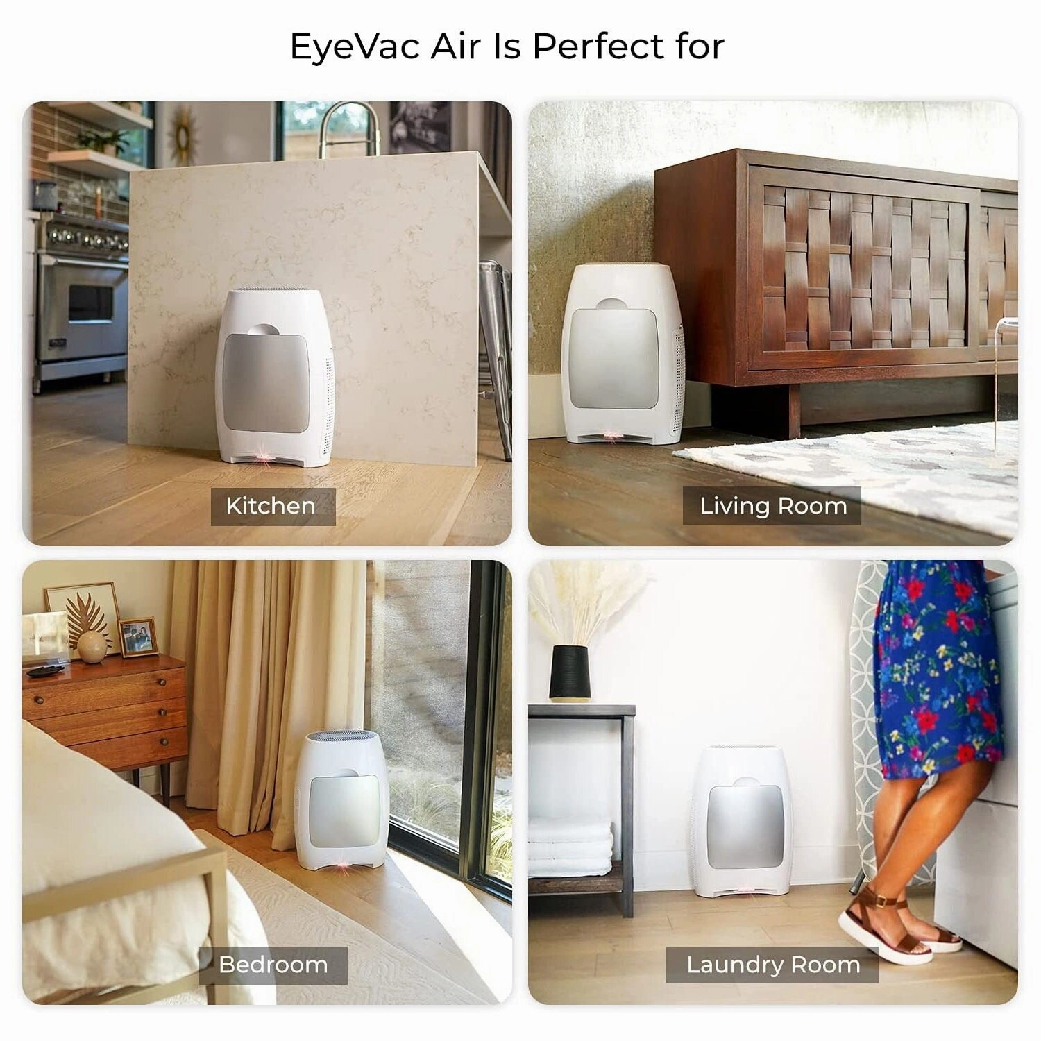 EyeVac Air 2-in-1 Air Purifier & Vacuum - 1 Gallon