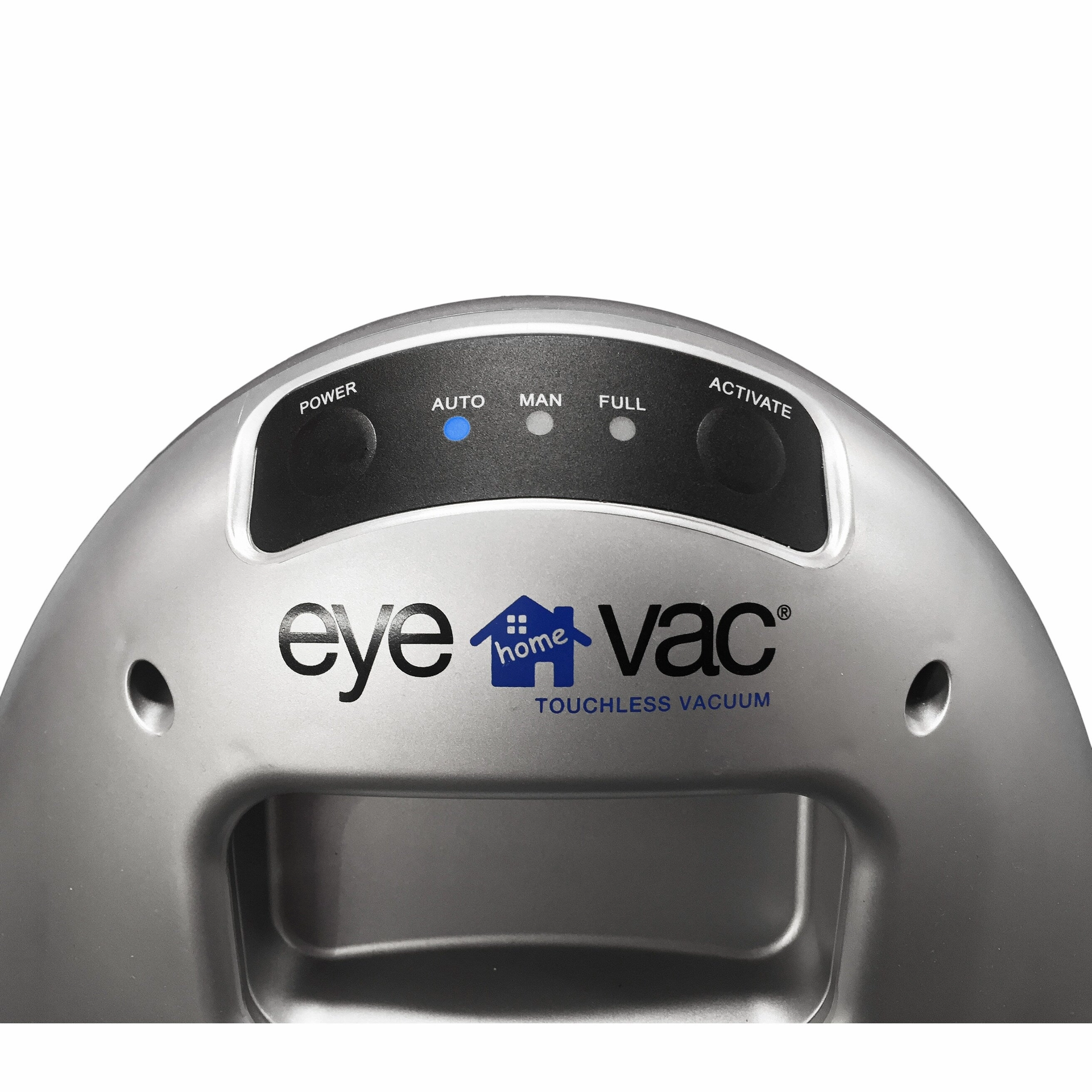 EyeVac Home Touchless Vacuum. Silver - 1 gallon