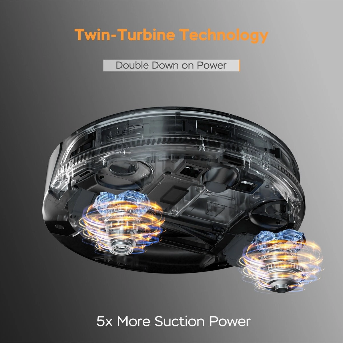 Geek Smart L8 2700 PA Suction Robot Vacuum Cleaner and Mop. LDS Navigation. Wi-Fi Connected APP