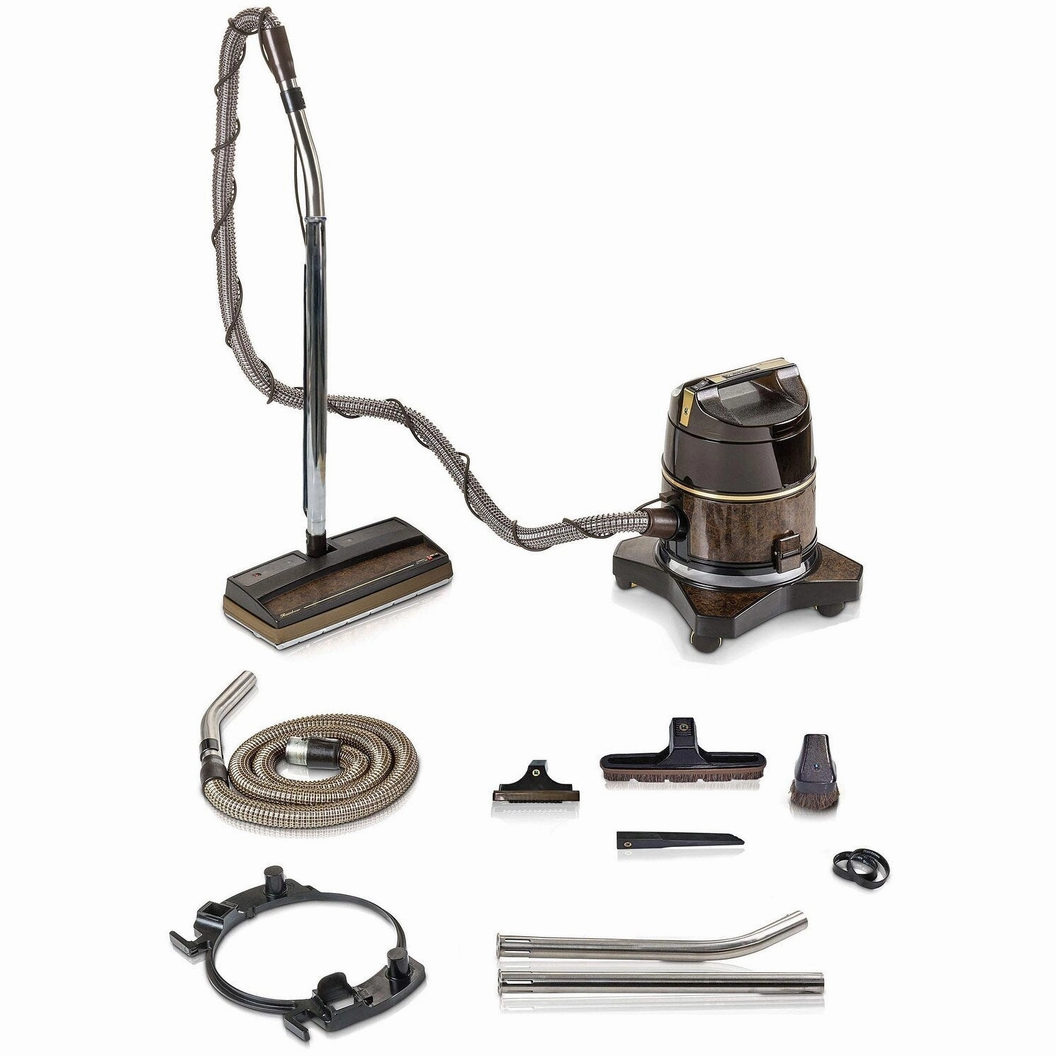 Genuine Rainbow D4 Vacuum Cleaner with Complete Home Care Tool Kit (Refurbished) and New Prolux 10 Piece Shampoo Kit