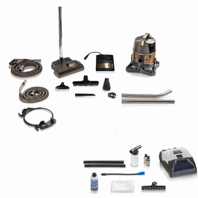 Genuine Rainbow PN2 Vacuum Cleaner with Complete Home Care Tool Kit (Refurbished) and New Prolux 10 Piece Shampoo Kit