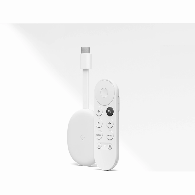 Google Chromecast HD with Google TV - Snow White | GA03131-GB