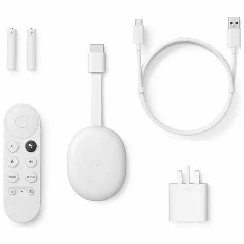 Google Chromecast HD with Google TV - Snow White | GA03131-GB