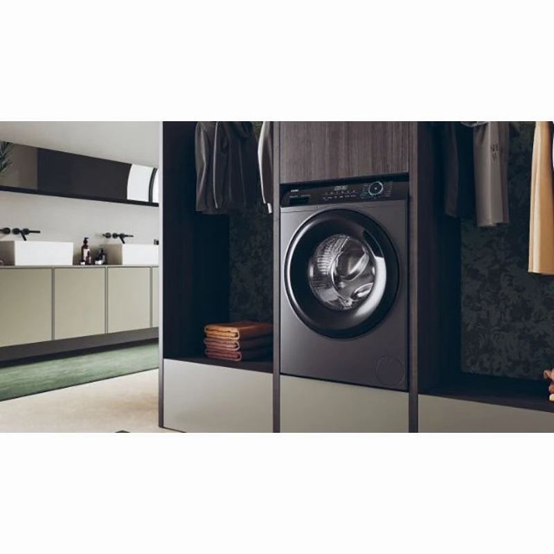 Haier I-Pro Series 3 8KG 1400RPM Freestanding Washing Machine - Anthracite | HW80-B14939S8-UK