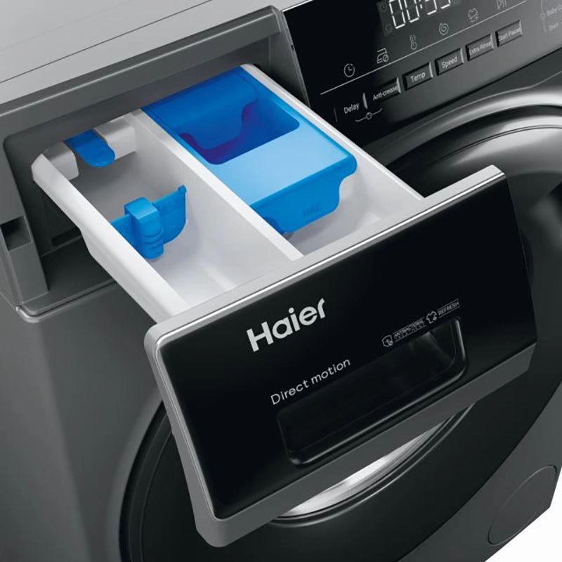 Haier I-Pro Series 3 8KG 1400RPM Freestanding Washing Machine - Anthracite | HW80-B14939S8-UK