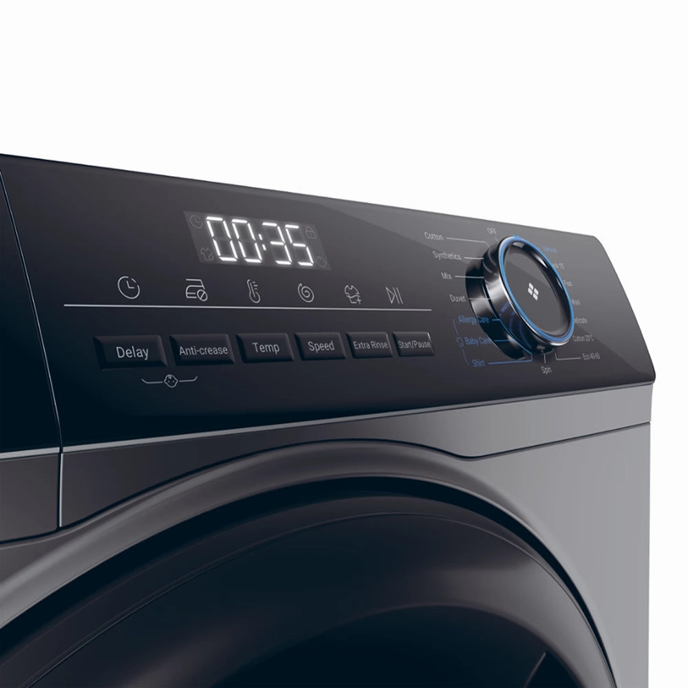 Haier I-Pro Series 3 8KG 1600RPM Freestanding Washing Machine - Anthracite | HW80-B16939S8-UK