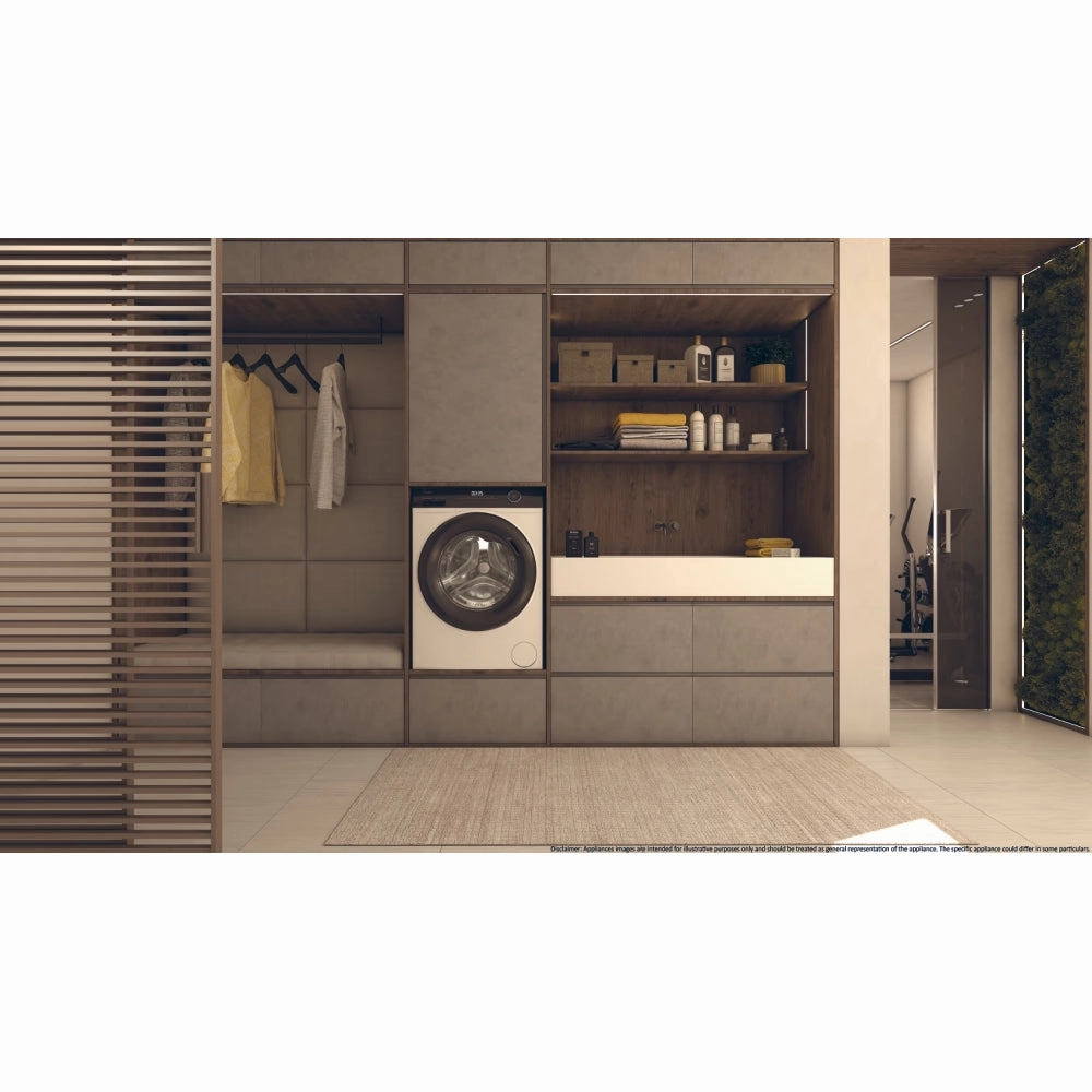 Haier I-Pro Series 3 8KG 1600RPM Freestanding Washing Machine - White | HW80-B16939-UK