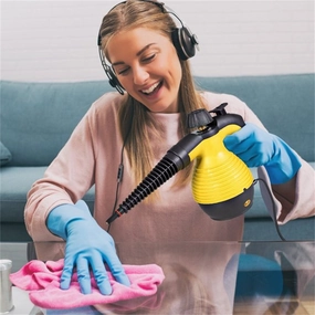 Handheld Steam Cleaner W/ Accessory Set Multifunctional Steam Cleaning