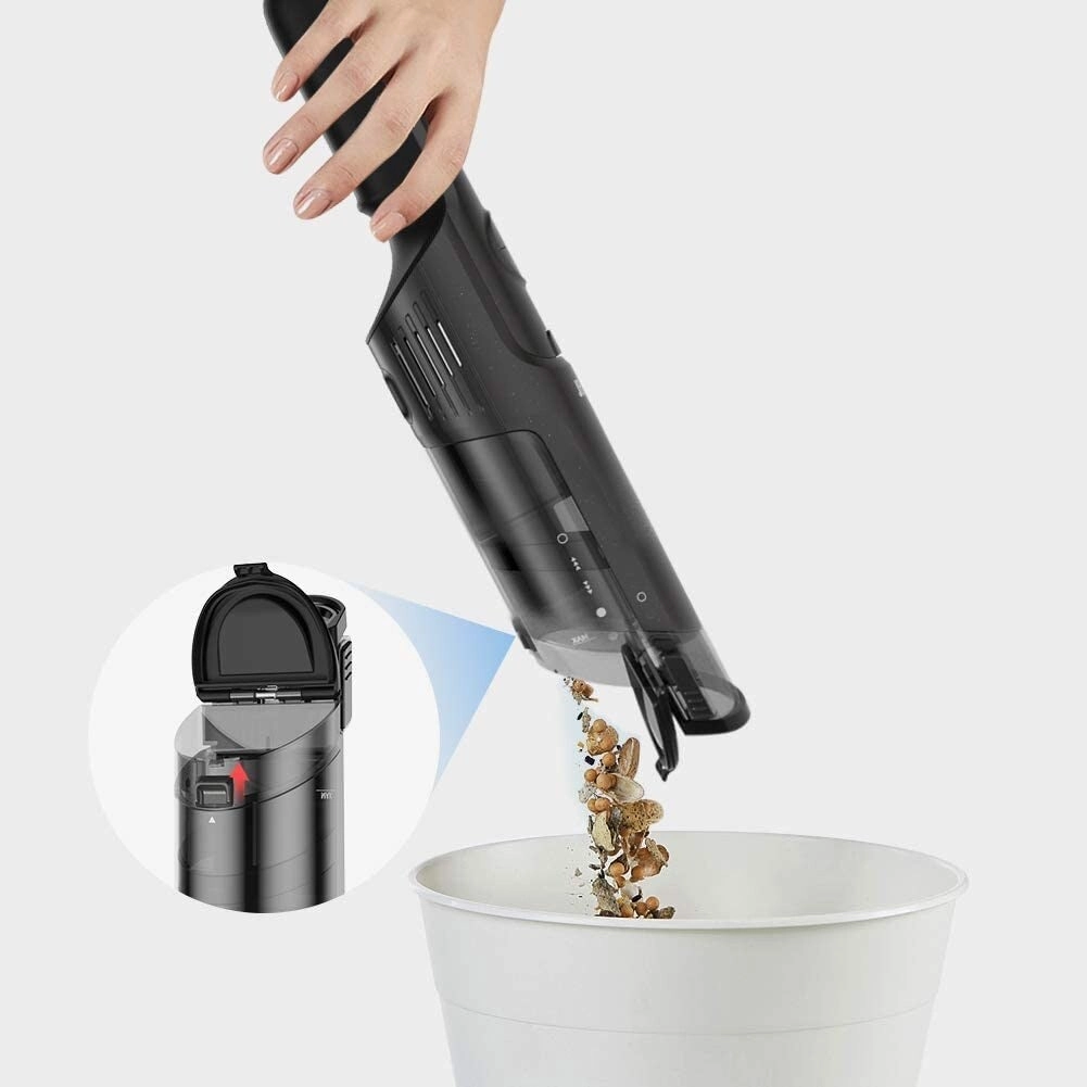 Handheld Vacuum Cleaner Cordless 15KPa Powerful Car Vacuum Portable Lightweight Fast Charging Hand Vacuum for Home