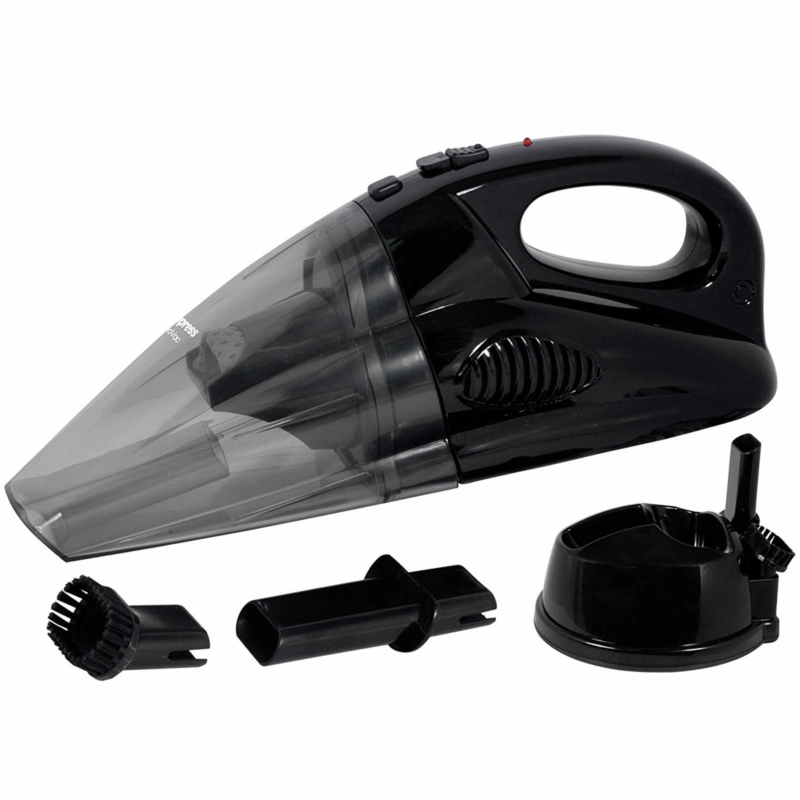HandiClean Rechargeable Cordless Handheld Vacuum Cleaner in Black