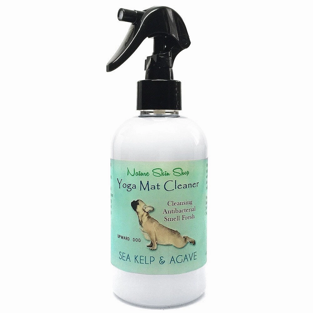 Handmade Sea Kelp and Guava Yoga Mat Cleaner - White