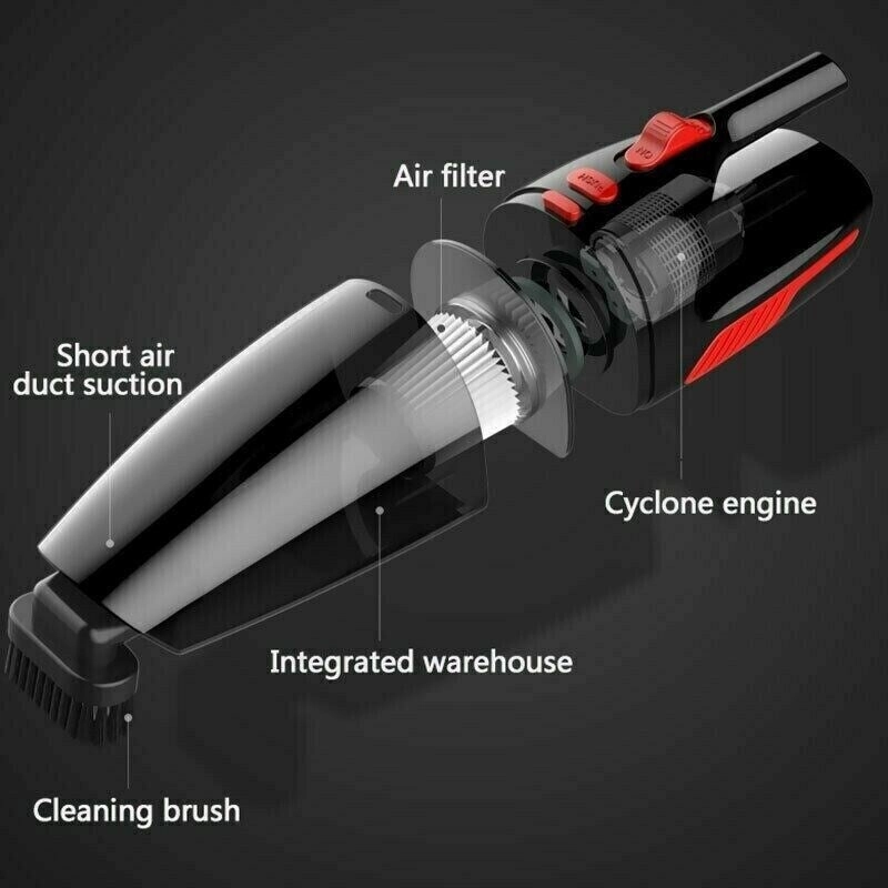 High Power Cordless Wet & Dry Handheld Car Vacuum