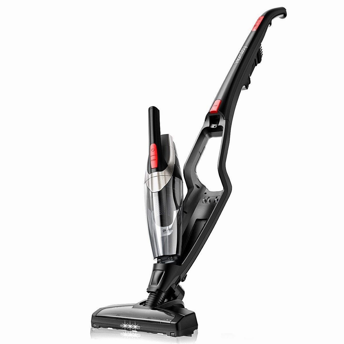 Homasy Cordless Stick Vacuum. 2-in-1 Stick Handheld Vacuum Cleaner